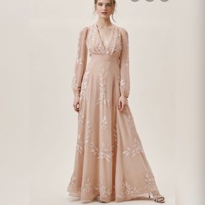 NEW BHLDN Belize Wedding Dress Bohemian-Blush
